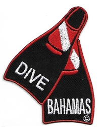 Bahamas Dive Fins Patch