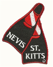 Nevis St. Kitts  Fln Patch