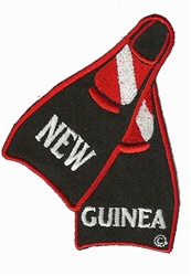 NEW GUINEA Fins Patch
