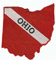 OHIO Shapped Dive Patch