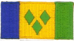 St. Vincent Country Flag