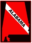 Alabama Dive Flag Patch