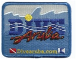 DIVE ARUBA PATCH  RECTANGLE