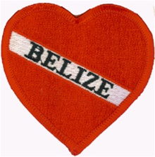 Belize Heart Patch