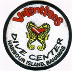 Bahamas Valentines Diver Center Patch