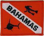 Bahamas Dive Flag Patch