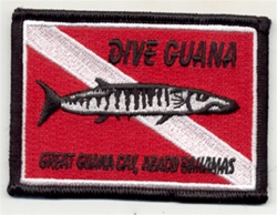 Bahamas Dive Guana Scuba Patch
