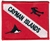 Cayman Islands Dive Flag Patch - Wholesale 10 Patches