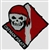 CAYMAN DIVE PIRATE WITH FLAG - Wholesale -10 patches