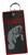 MANATEE KEY RING - Black Background with Manatee on it.