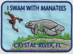 CRYSTAL RIVER -  Manatee Snorkler - I SWAM WITH THE MANATEES