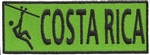 COSTA RICA EMBROIDERED PATCH - GREEN