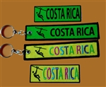 COSTA RICA ZIP LINE SET - KEY RINGS AND PATCHES