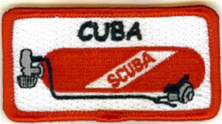 Cuba Scuba Tank Patch