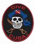 CUBA - DIVE CUBA OVAL PATCH