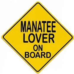 MANATEE LOVER ON BOARD