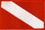 Dive Flag Patch - 2.5 x 3.5 - Wholesale - Stick On Backing