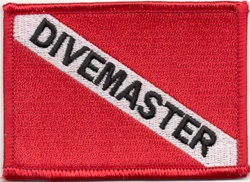 Dive Master Dive Flag Patch