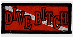 Dive Bitch Scuba Patch - WHOLESALE PRICE - 10 PATCHES