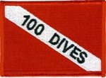 100 Dives Dive Flag