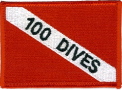 100 Dives Dive Flag