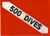 500 Dives Dive Flag