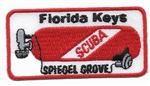 Florida Keys - Spiegel Grove Scuba Tank Patch