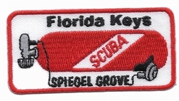 Florida Keys - Spiegel Grove Scuba Tank Patch