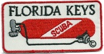 FLORIDA KEYS TANK PATCH - stick on backing
