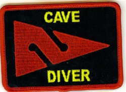 Cave Diver Patch - Rectangle