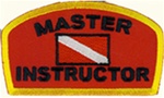 Master Instructor- Stick on backing Wholesale - 10 PATCHES