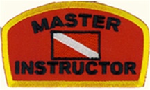 Master Instructor- Stick on backing Wholesale - 10 PATCHES