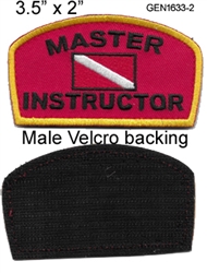 Master Instructor-Velcro Backing