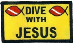 Dive With Jesus patch