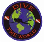 Dive The World - Stick On Backing