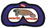 Manatee Watcher Patch