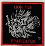 Lion Fish Patch - WHOLESALE- 10 PATCHES