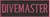 DIVEMASTER - EMBROIDERED PATCH - PINK AND BLACK