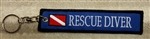 RESCUE DIVER KEY RING - Zipper Pull- WHOLESALE Price