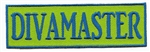 DIVAMASTER - GREEN AND BLUE - HAS STICK ON BACKING.