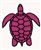 PINK TURTLE PATCH