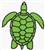 GREEN TURTLE PATCH - Wholesale 20 Patches