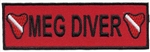 MEG DIVER - 4 X 1 PATCH