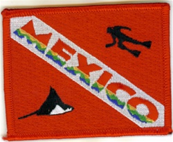 Mexico Dive Flag Patch