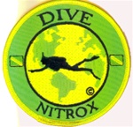 Nitrox- Dive The World Patch