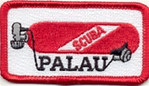 Palau Scuba Tank Patch