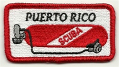 Puerto Rico Scuba Tank Patch