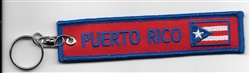 PUERTO RICO - KEY RING - ZIPPER PULL