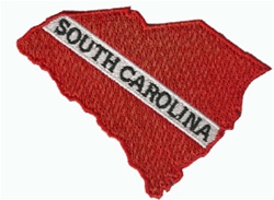 South Carolina State Dive Patch