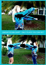 SCUBA SHIRT - PUT YOUR ARMS TOGETHER